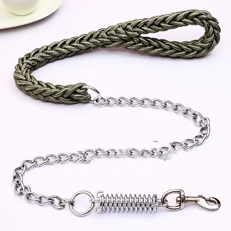 Hand-Woven Pet Leash for Stylish Walks