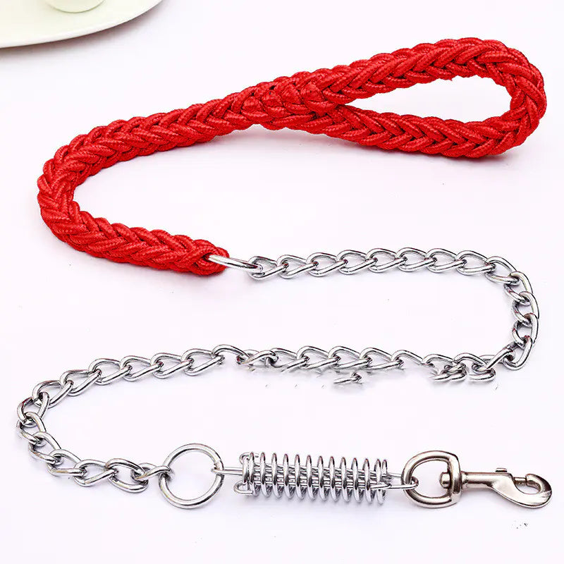 Hand-Woven Pet Leash for Stylish Walks
